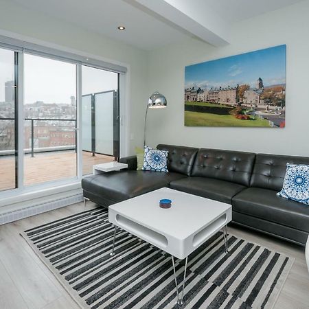 Penthouse On Charest - With Parking And Gym Apartamento Ciudad de Quebec Exterior foto