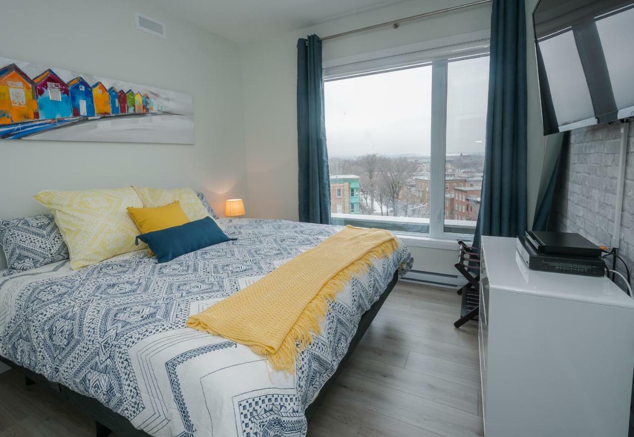Penthouse On Charest - With Parking And Gym Apartamento Ciudad de Quebec Exterior foto